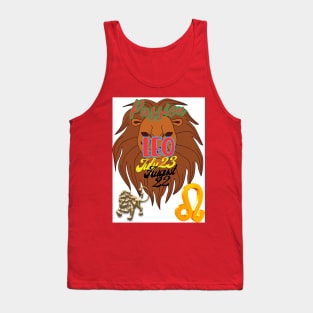 Astrology signs leo symbols Tank Top